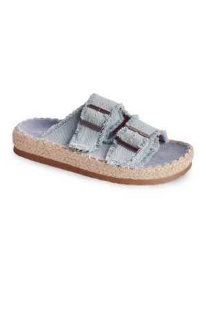 01-5253 Flat Buckle Slipper