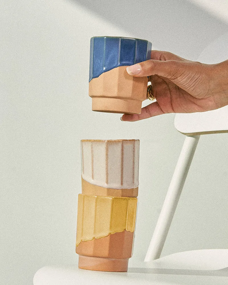8 oz. Stackable Stoneware Tumbler
