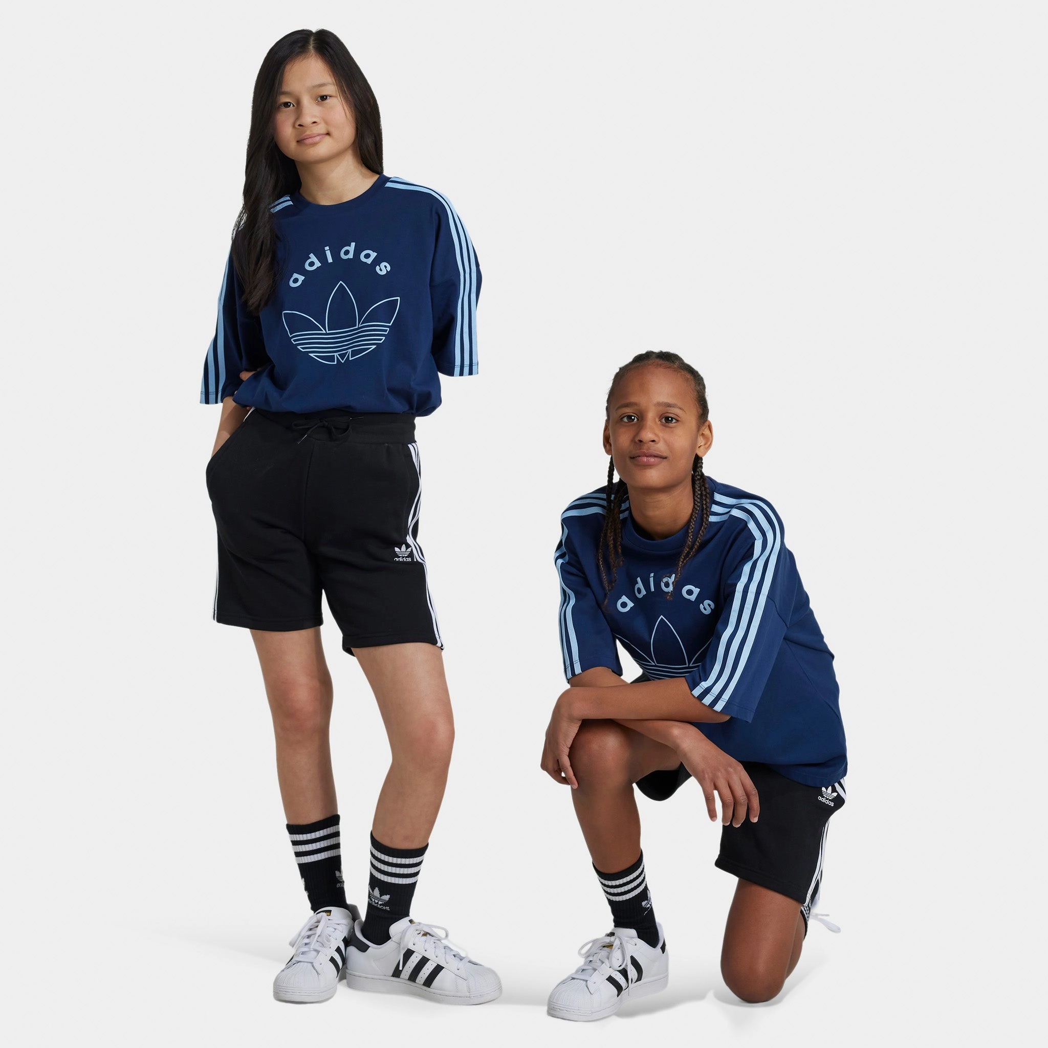 adidas Juniors' Shorts Black / White