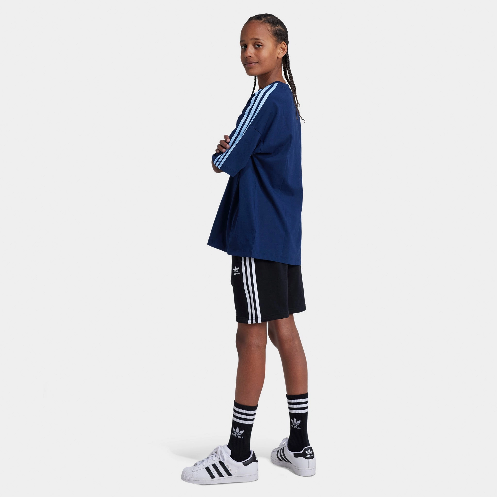 adidas Juniors' Shorts Black / White