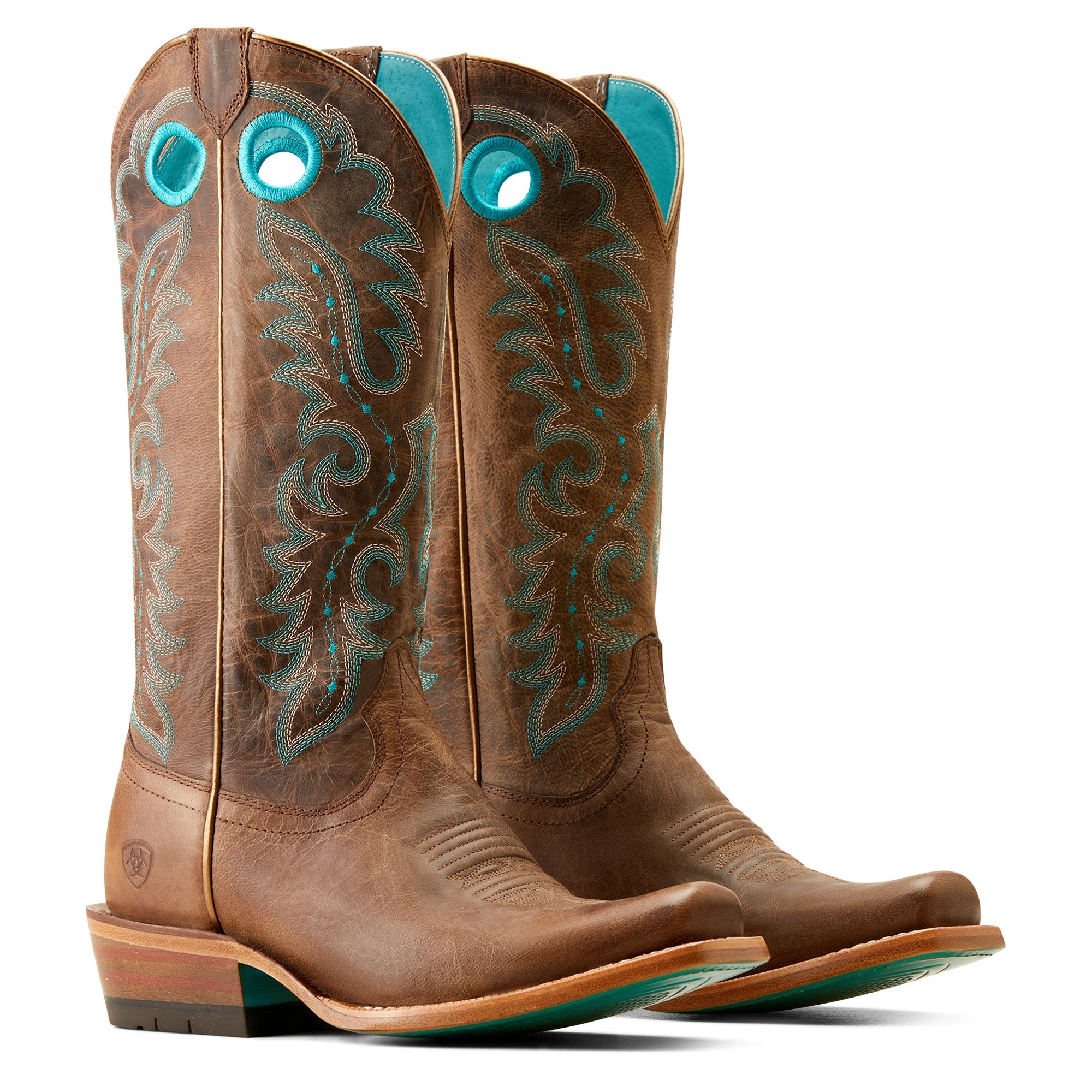 Ariat Ladies 10050889 Futurity Boon Western Boot in Pecan Brown