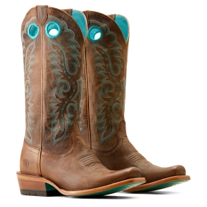Ariat Ladies 10050889 Futurity Boon Western Boot in Pecan Brown