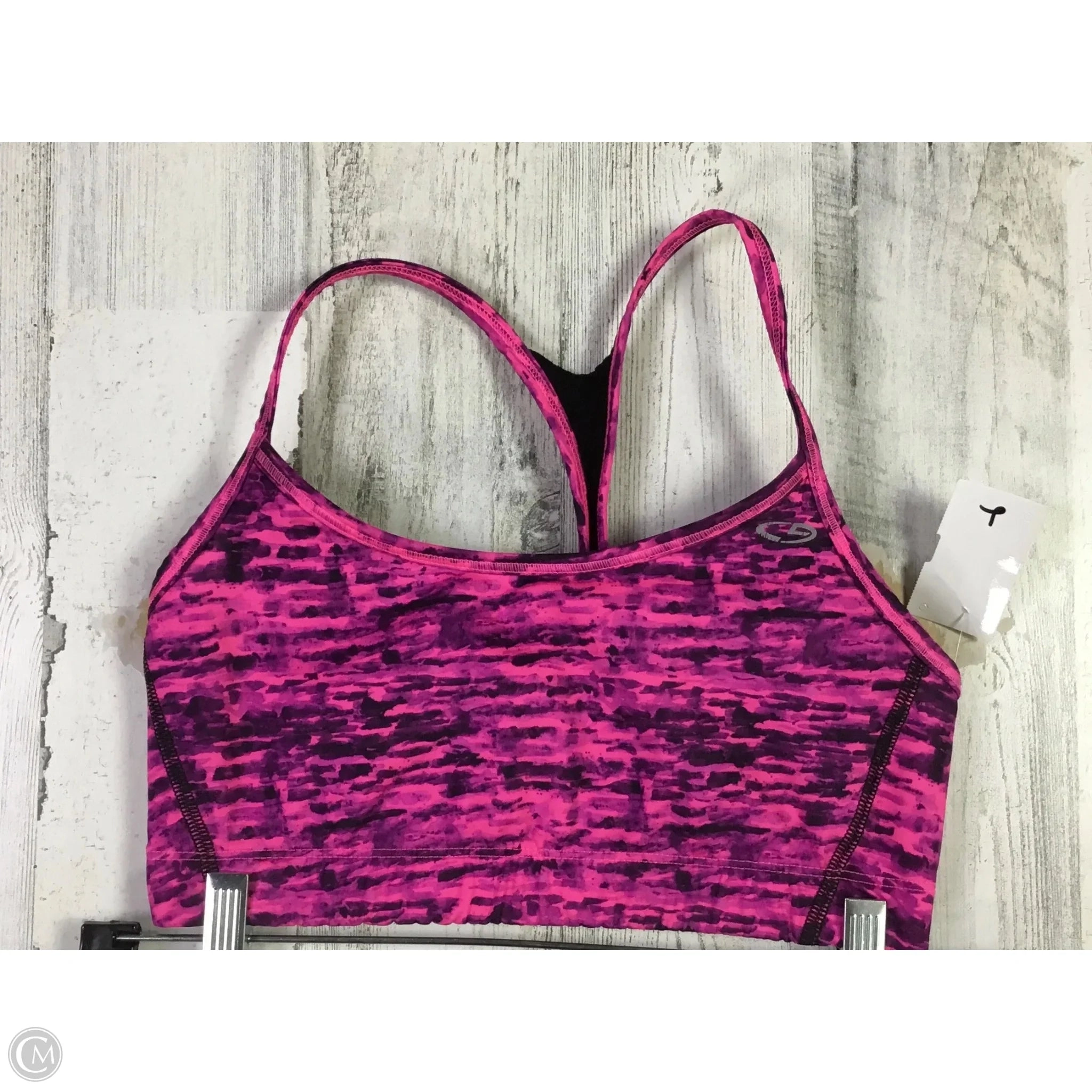 Athletic Bra By Champion In Pink, Size: S