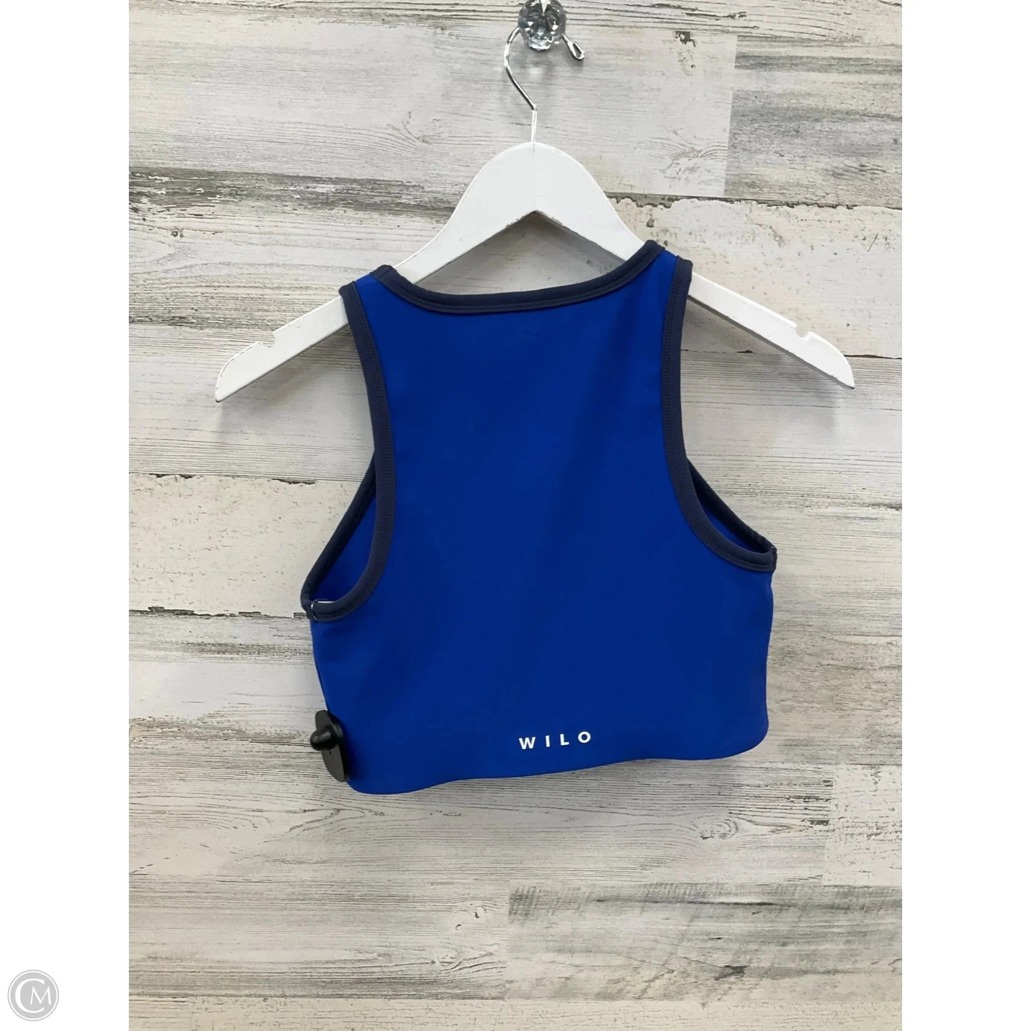 Athletic Bra By Clothes Mentor In Blue, Size: M