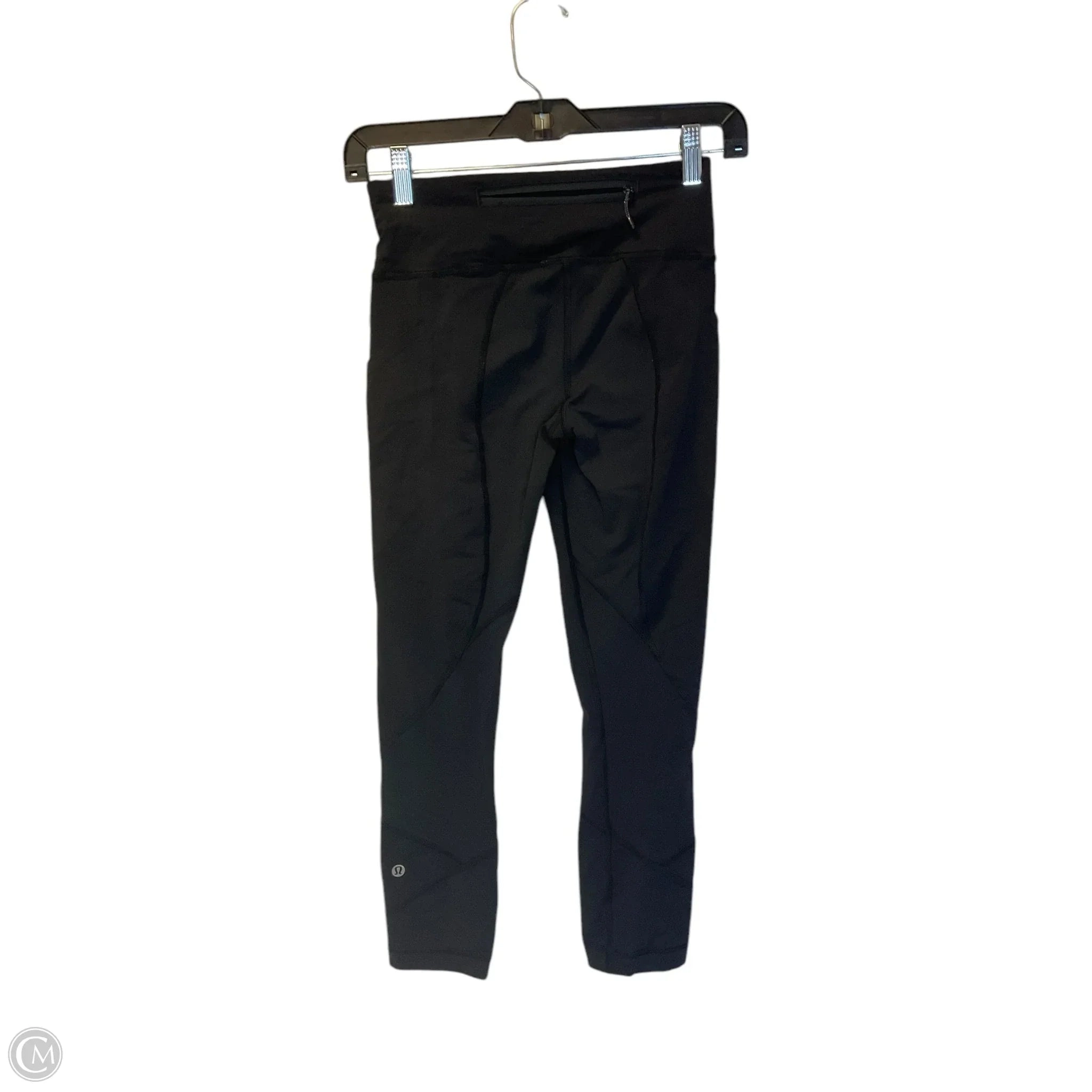 Athletic Capris By Lululemon In Black, Size: 2