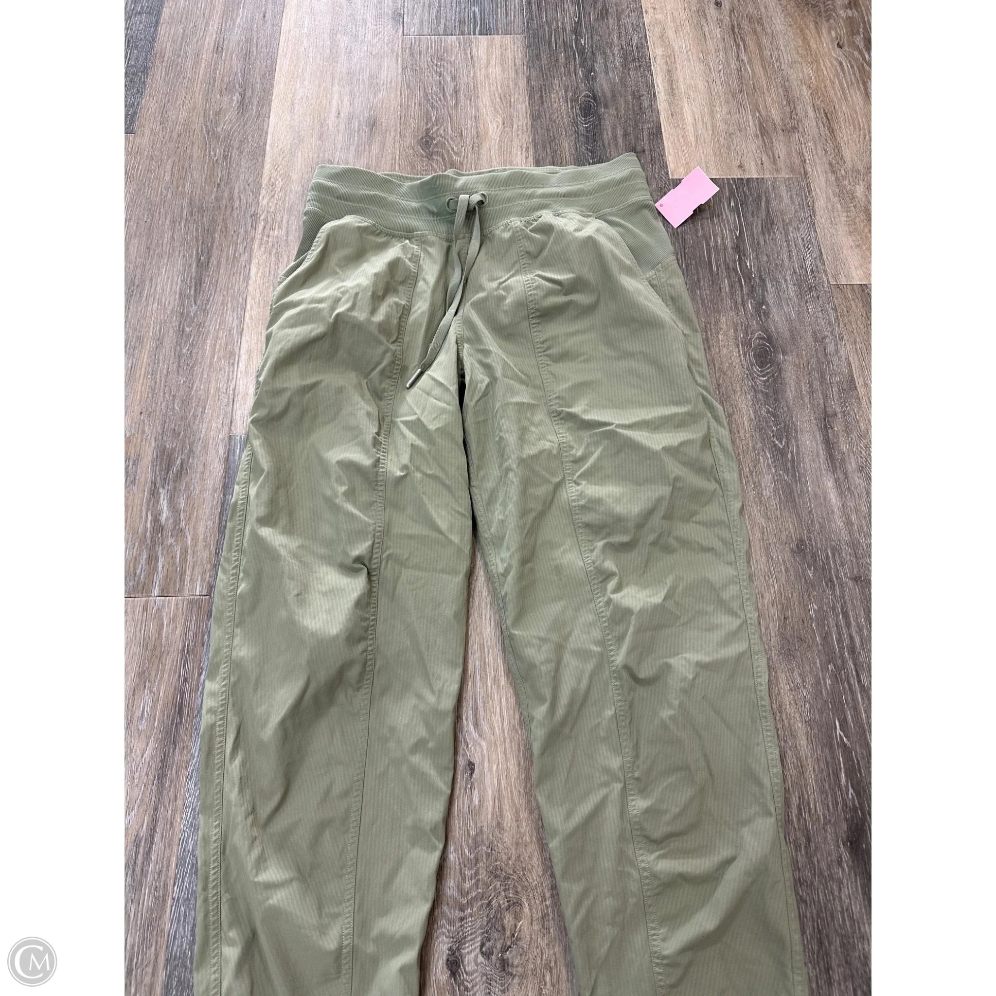 Athletic Pants By Lululemon In Green, Size: 6