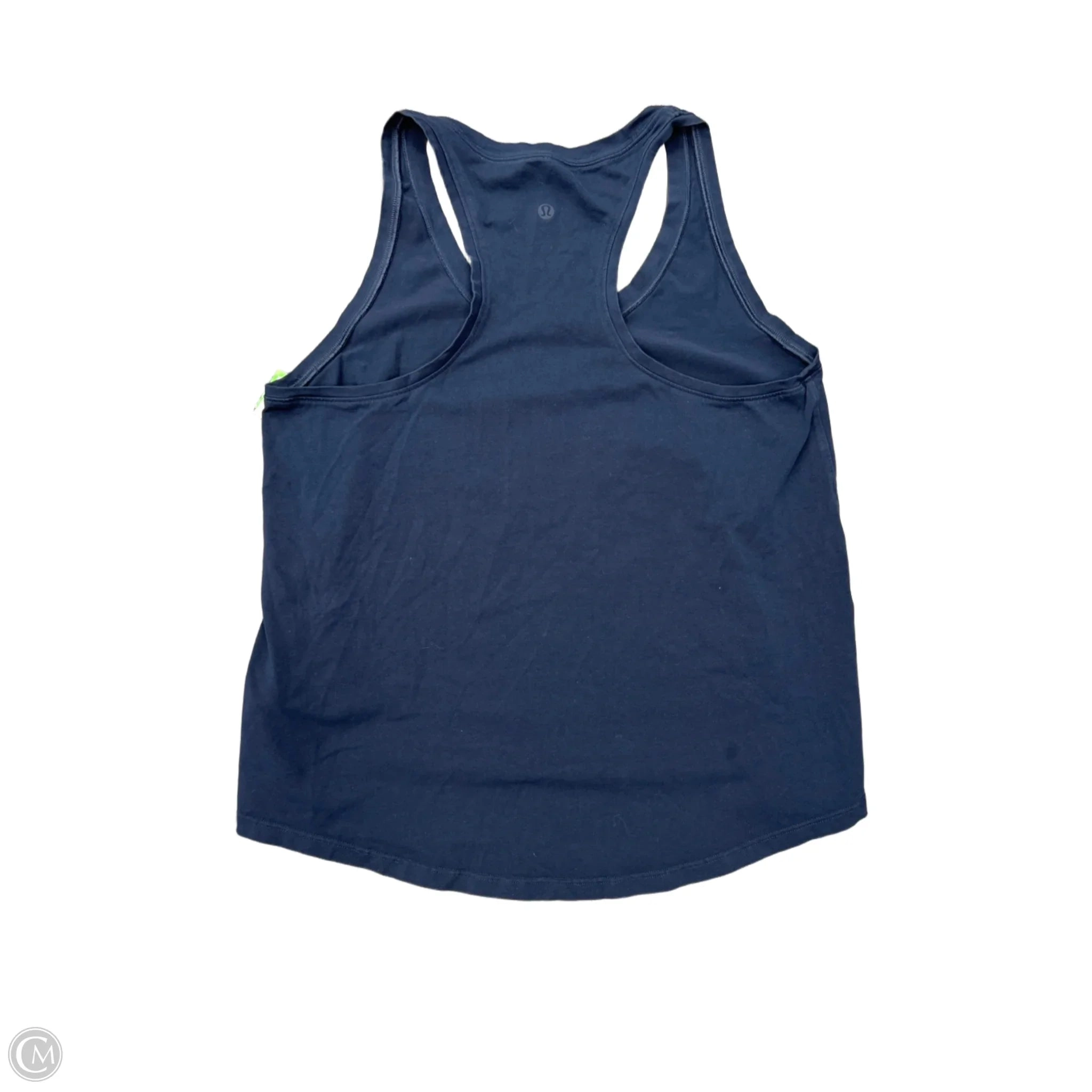 Athletic Tank Top By Lululemon In Blue, Size: 8