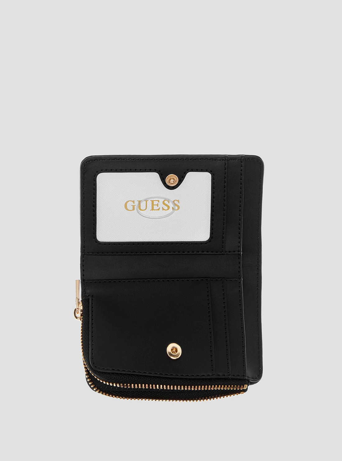 Black Giully Zip Around Card Case