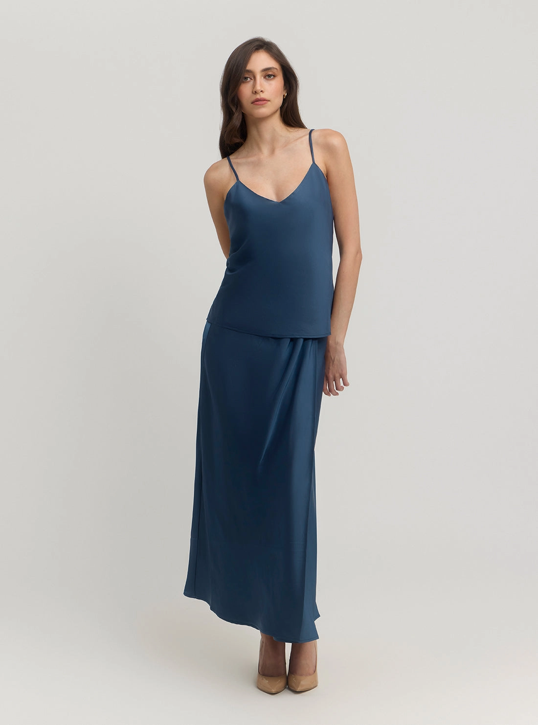 Blue Anastasia Tank Top