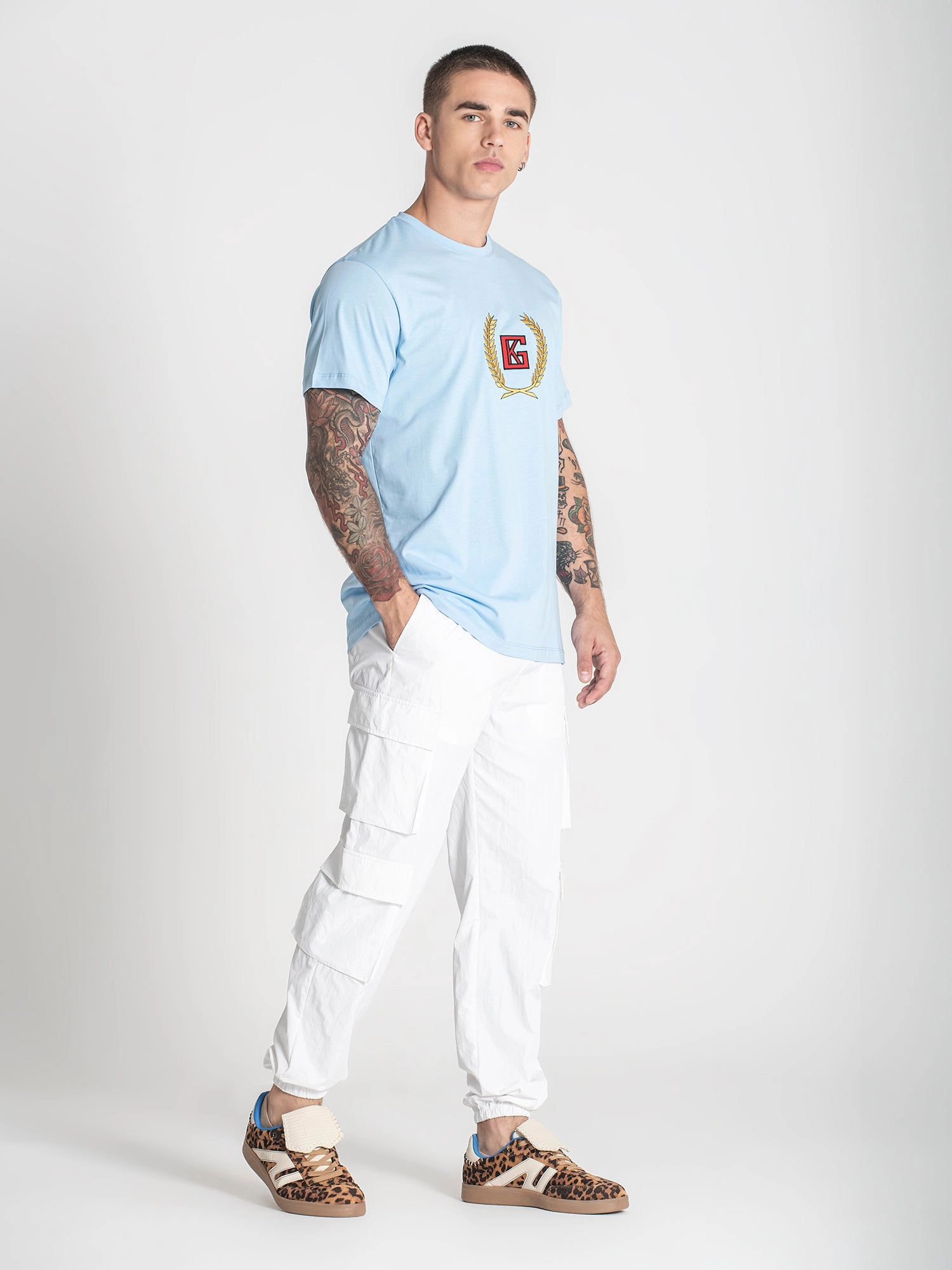 Blue Retro Tee