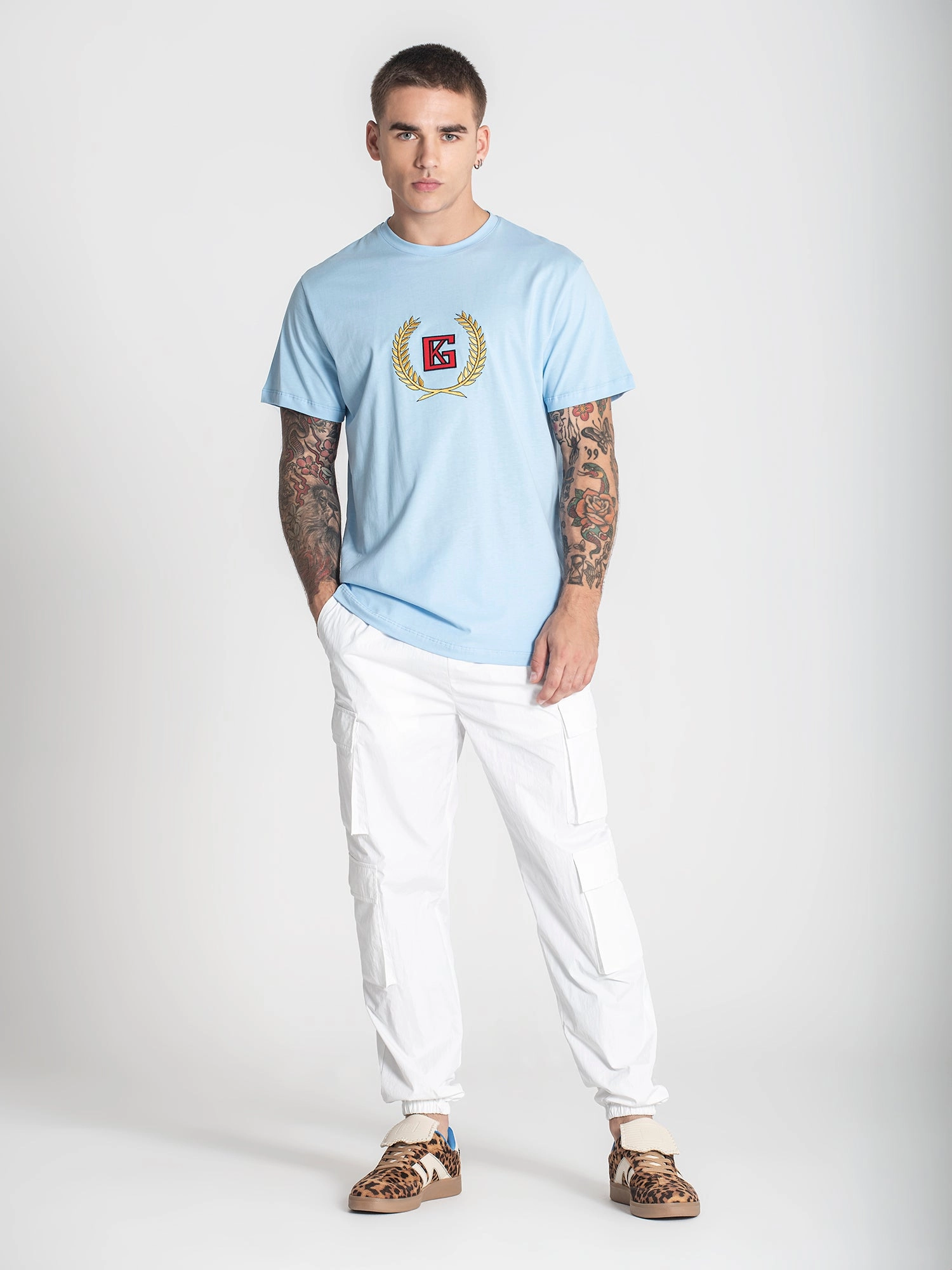 Blue Retro Tee