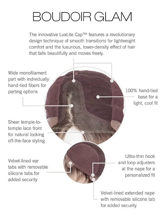 Boudoir Glam | Petite/Average | Synthetic Lace Front Wig (Hand-Tied)
