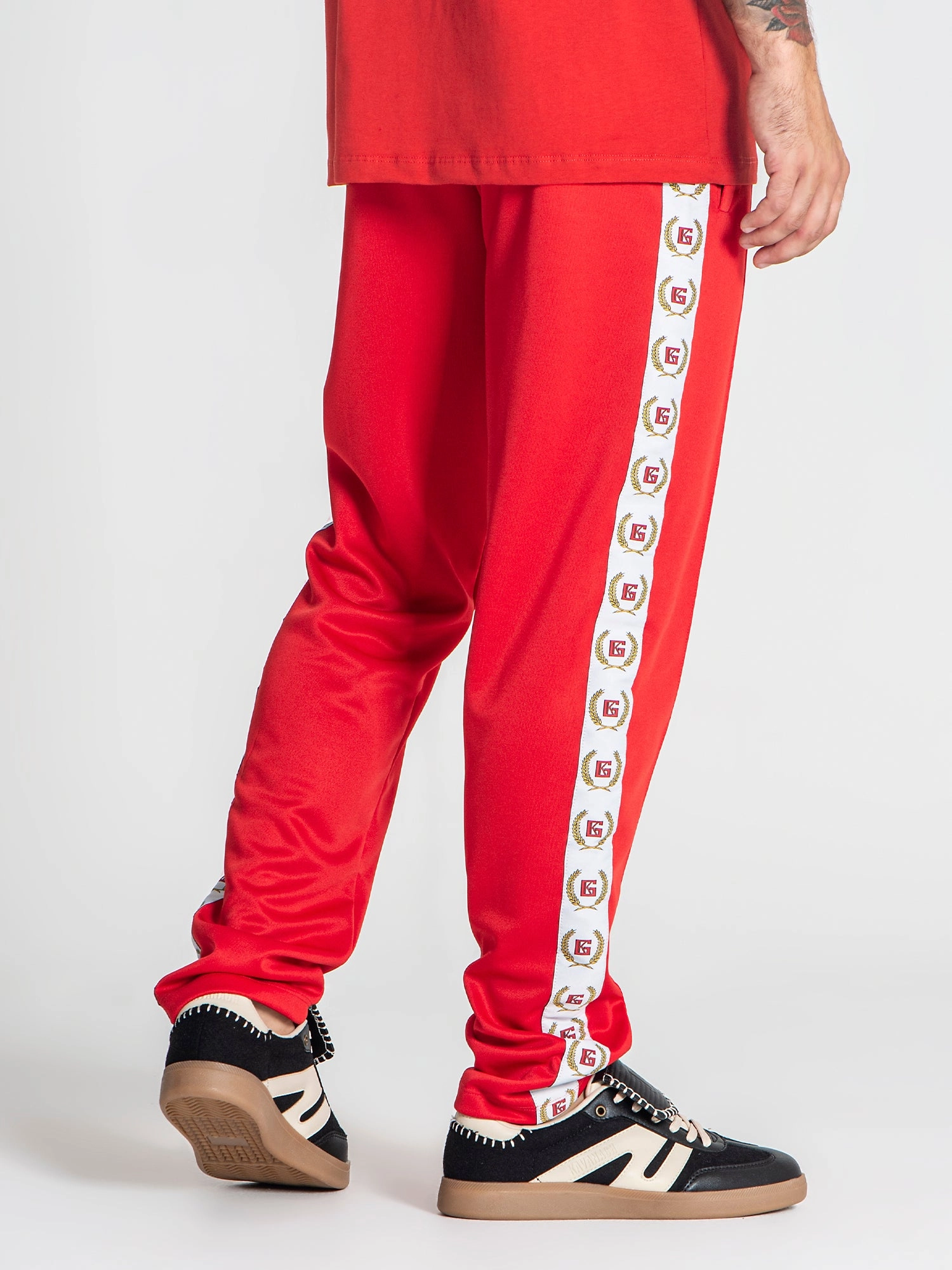 Burgundy Retro Pants