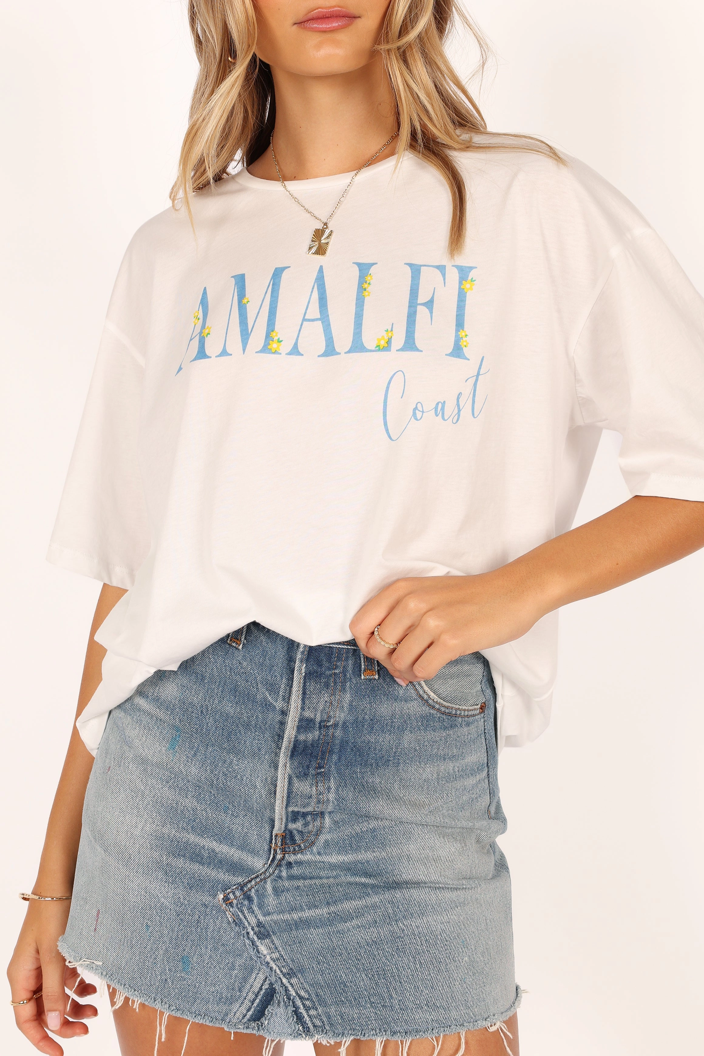 Coastline Tee - White
