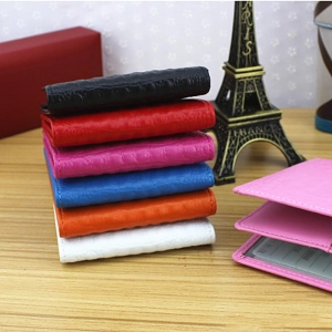 Color Croco Patten wallets