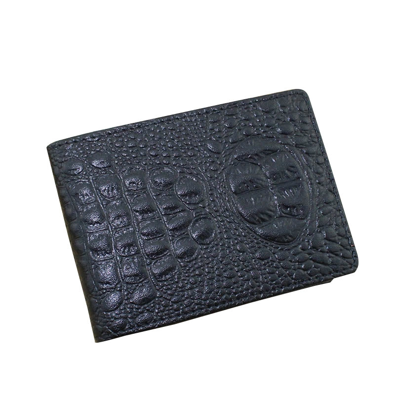 Color Croco Patten wallets