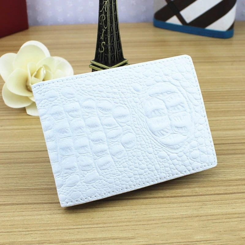 Color Croco Patten wallets