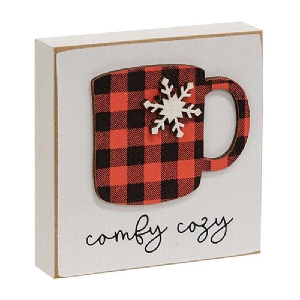 *Comfy Cozy Plaid Cup Block