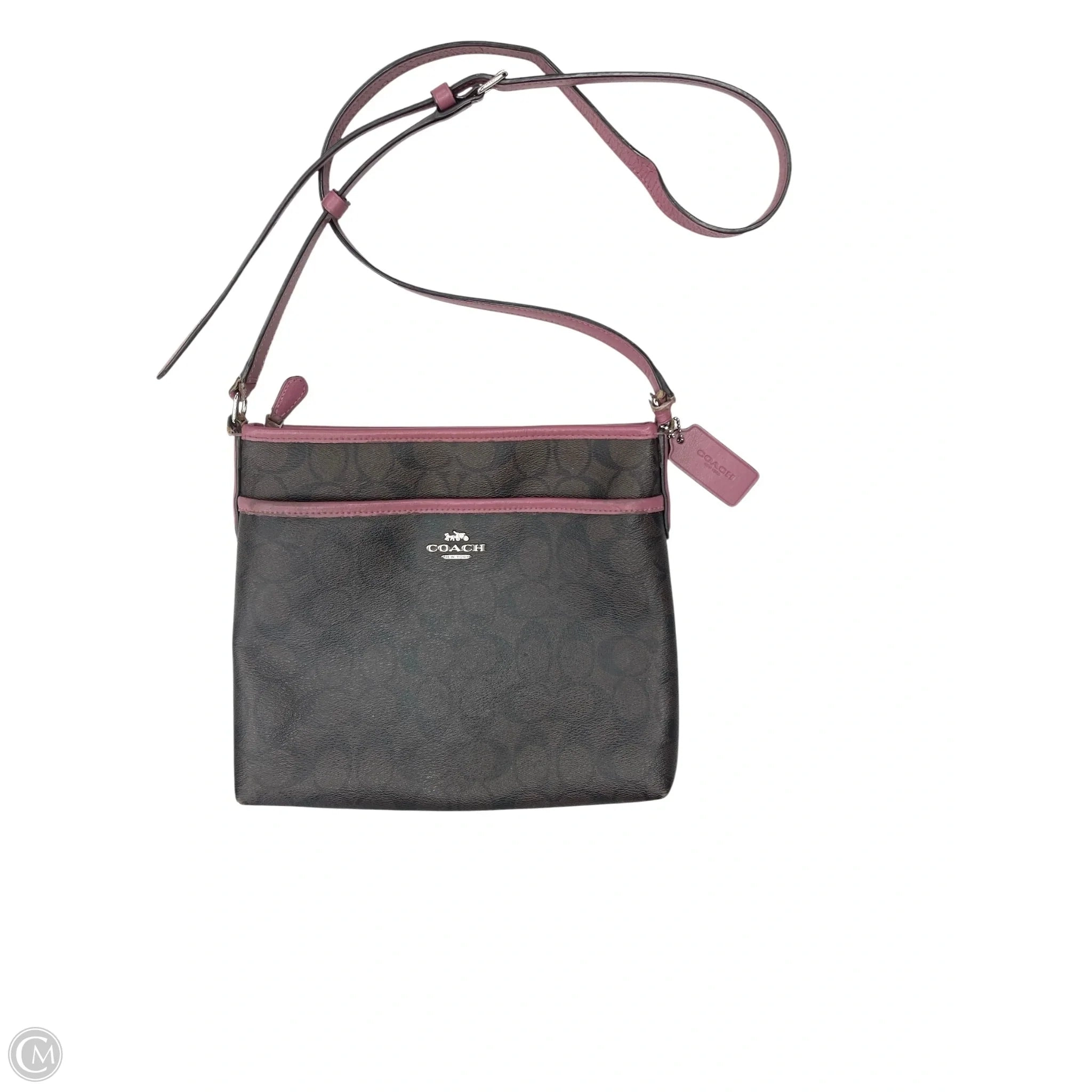 Crossbody Designer By Coach, Size: Medium