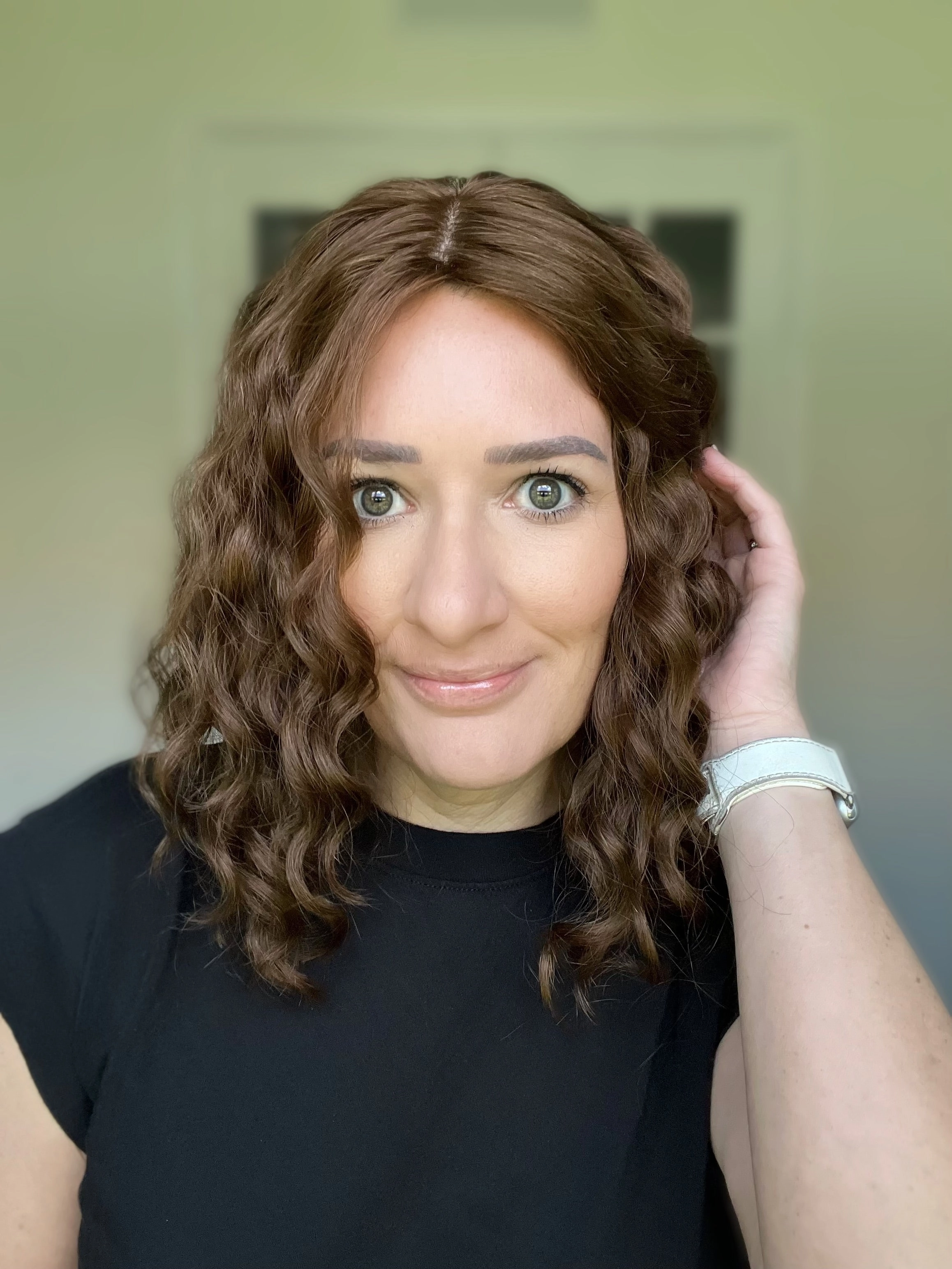 Customized Curls "Brenn" Lace Top Wig