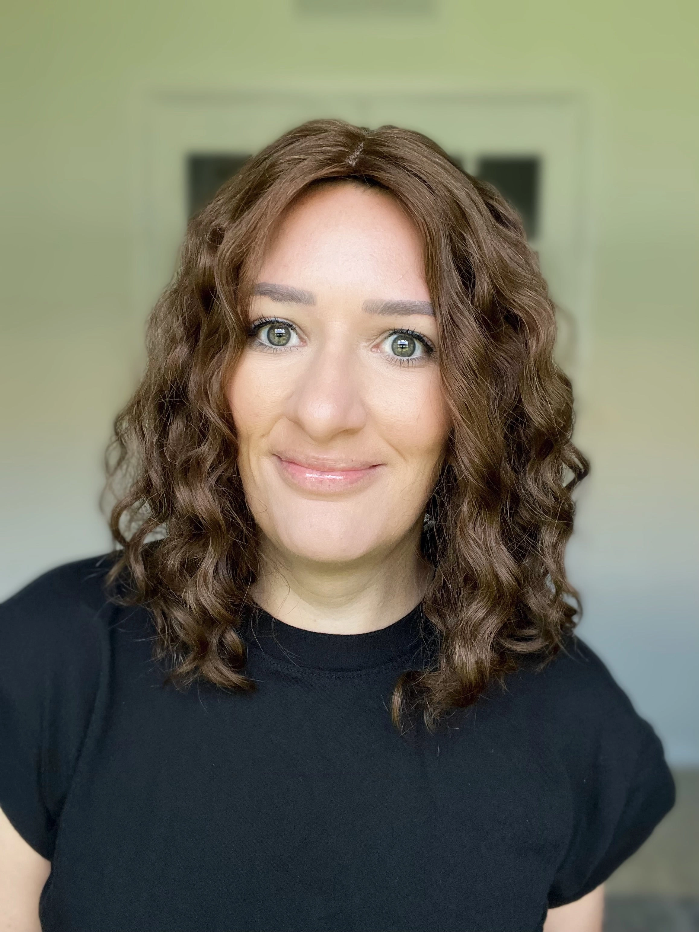 Customized Curls "Brenn" Lace Top Wig