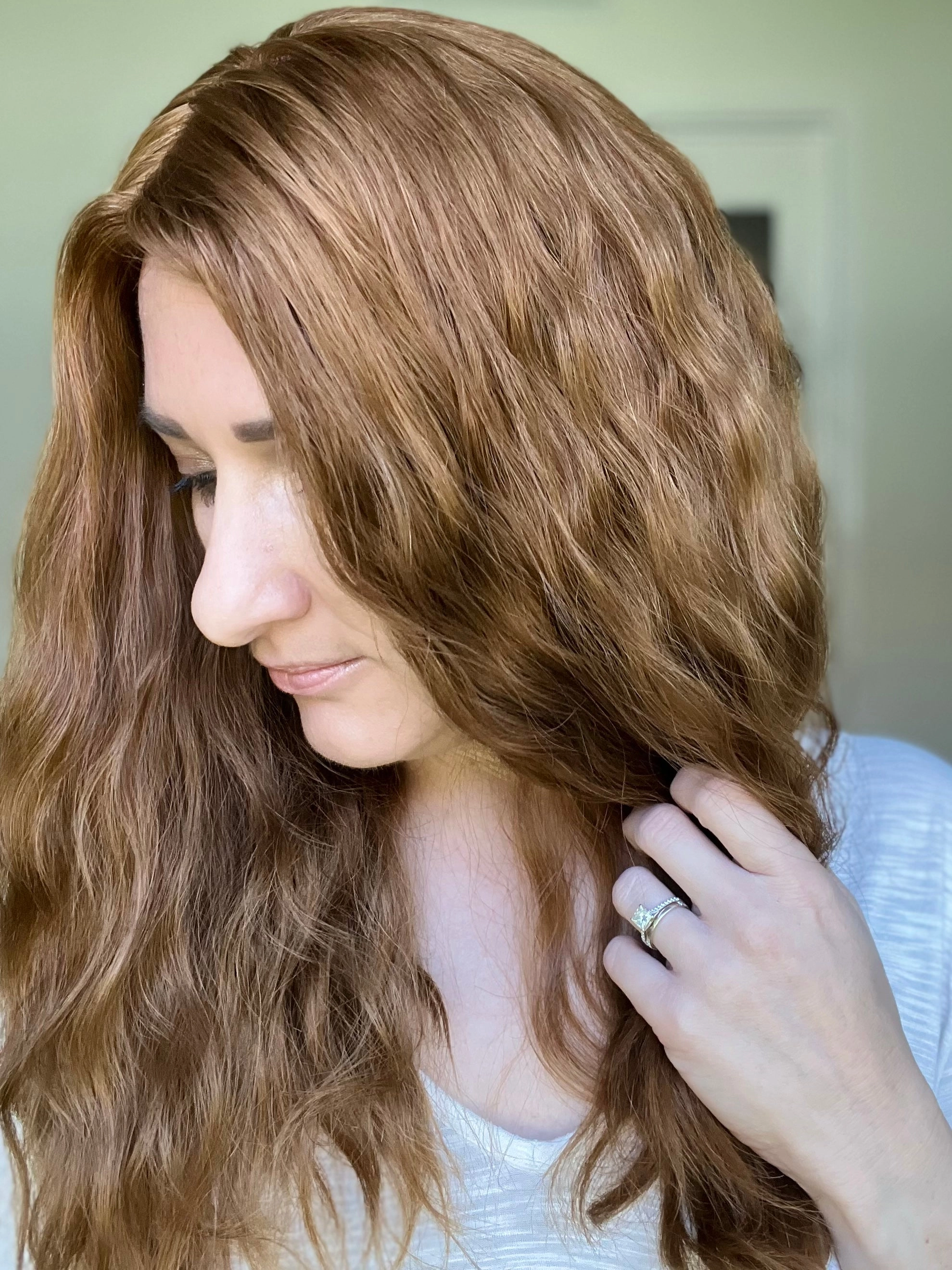 Customized Curls - "Dawn" Topper