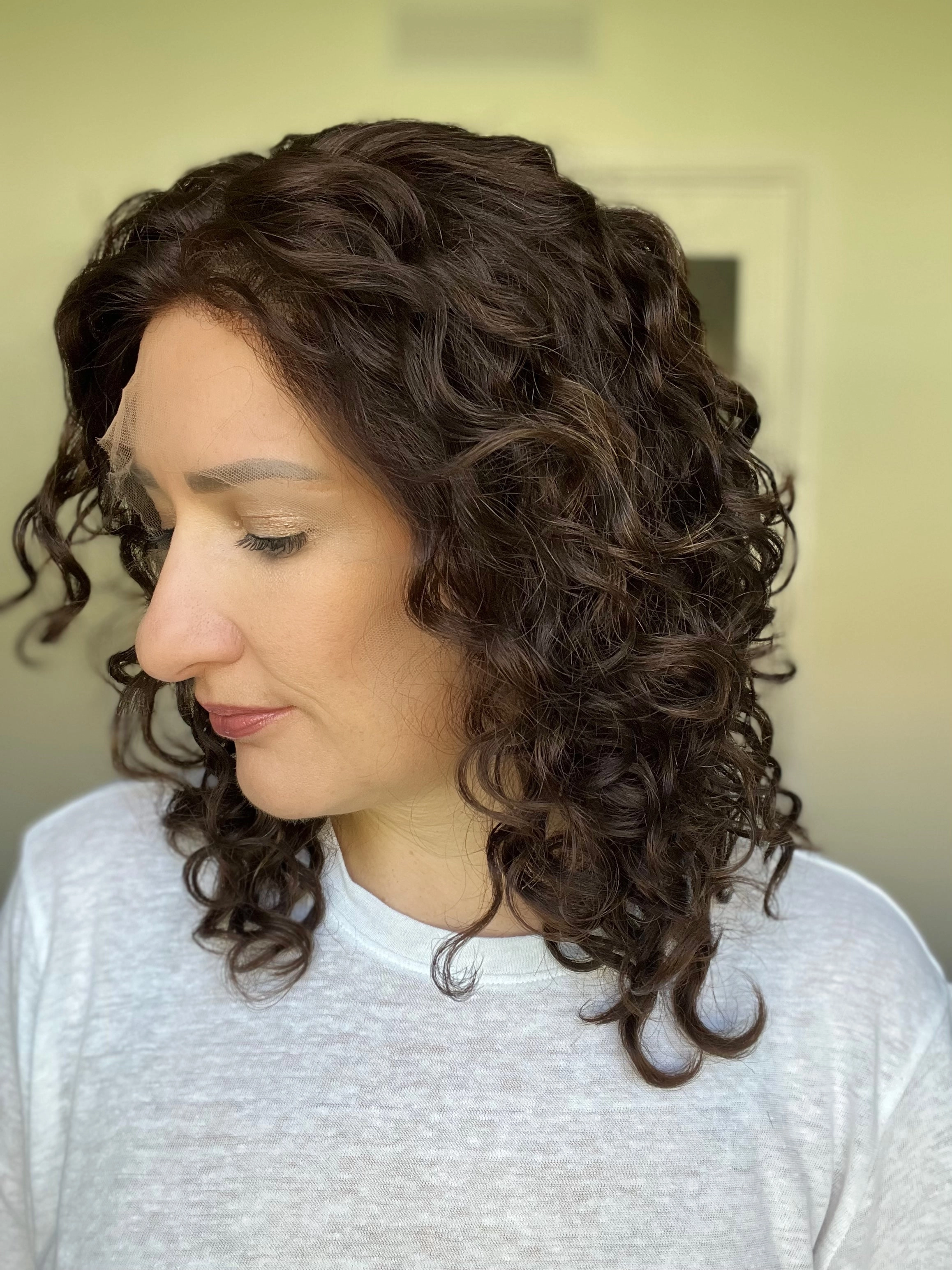 Customized Curls - "Mira" Topper