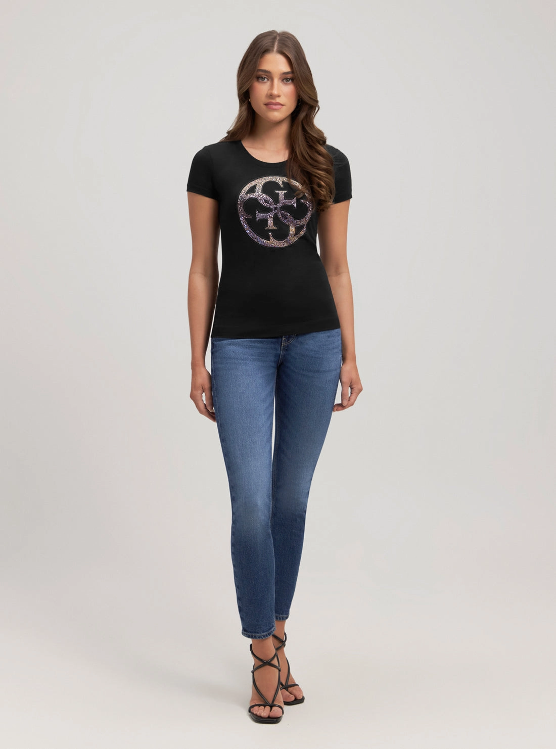 Eco Black 4G Logo T-Shirt