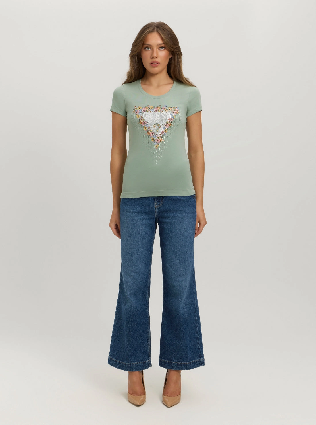 Eco Green Logo Bouquet T-Shirt