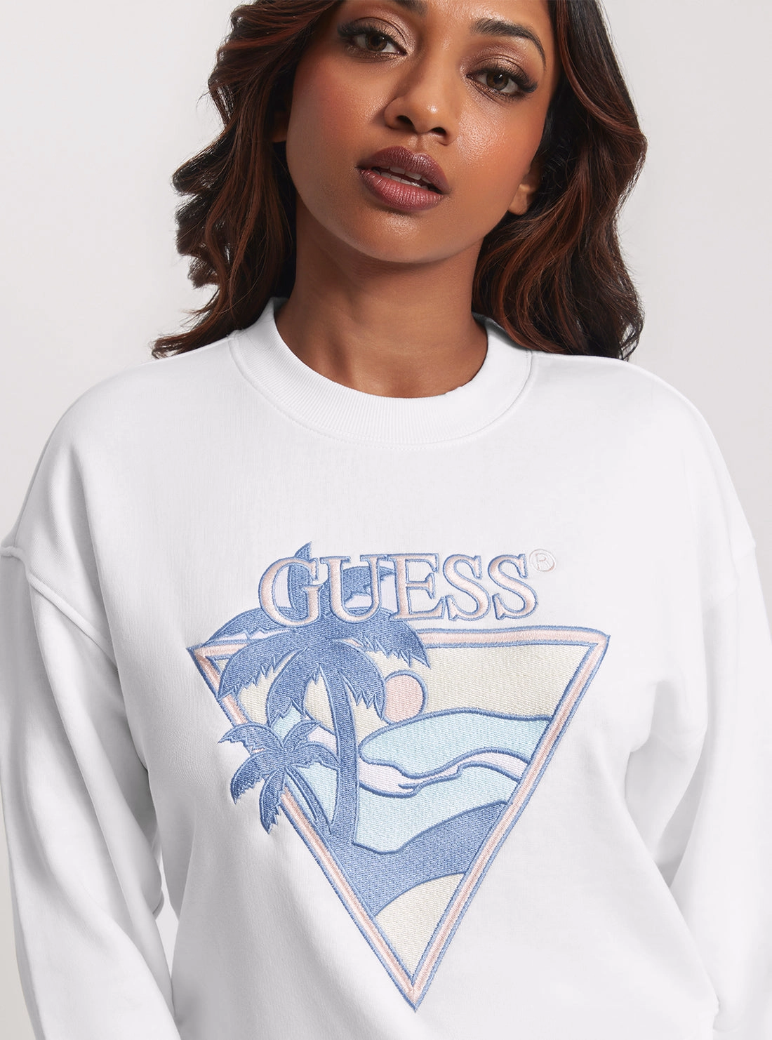 Eco White Beach Triangle Jumper