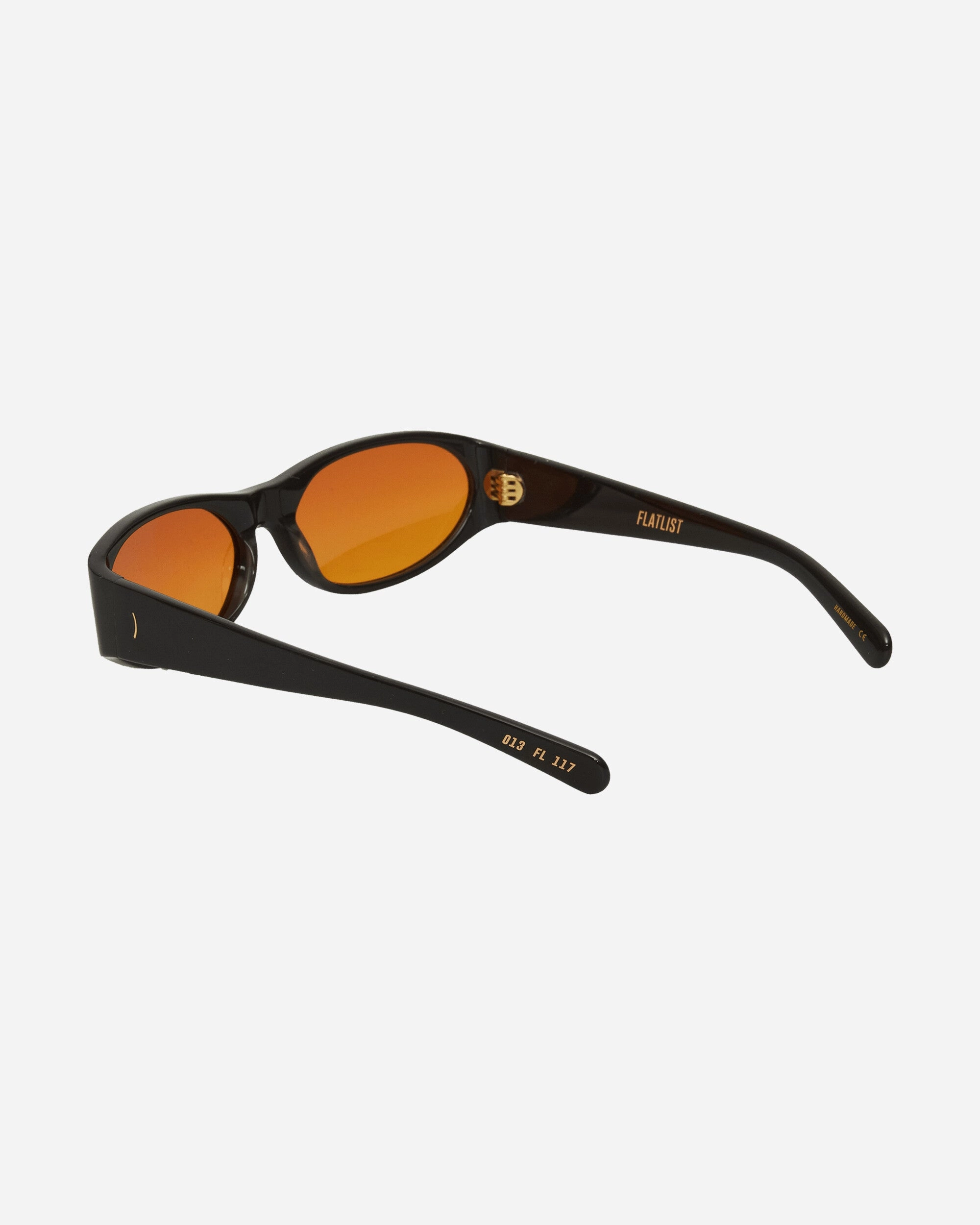Eddie Kyu Sunglasses Solid Brown / Sunset Orange