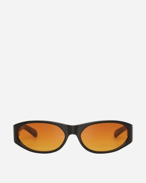 Eddie Kyu Sunglasses Solid Brown / Sunset Orange