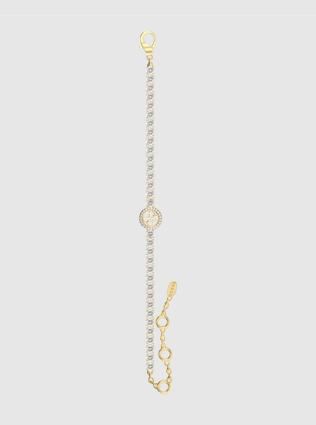 Gold Logo Tennis Bracelet
