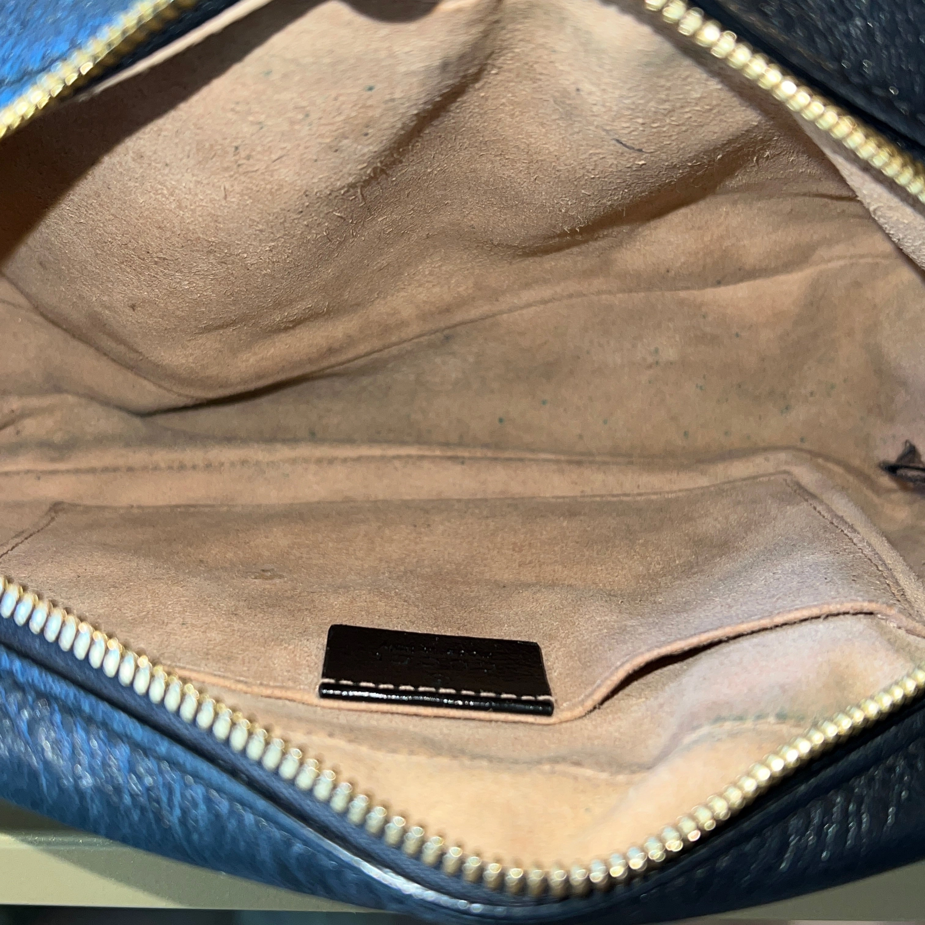 GUCCI Marmont Small Monogram Canvas Crossbody Bag