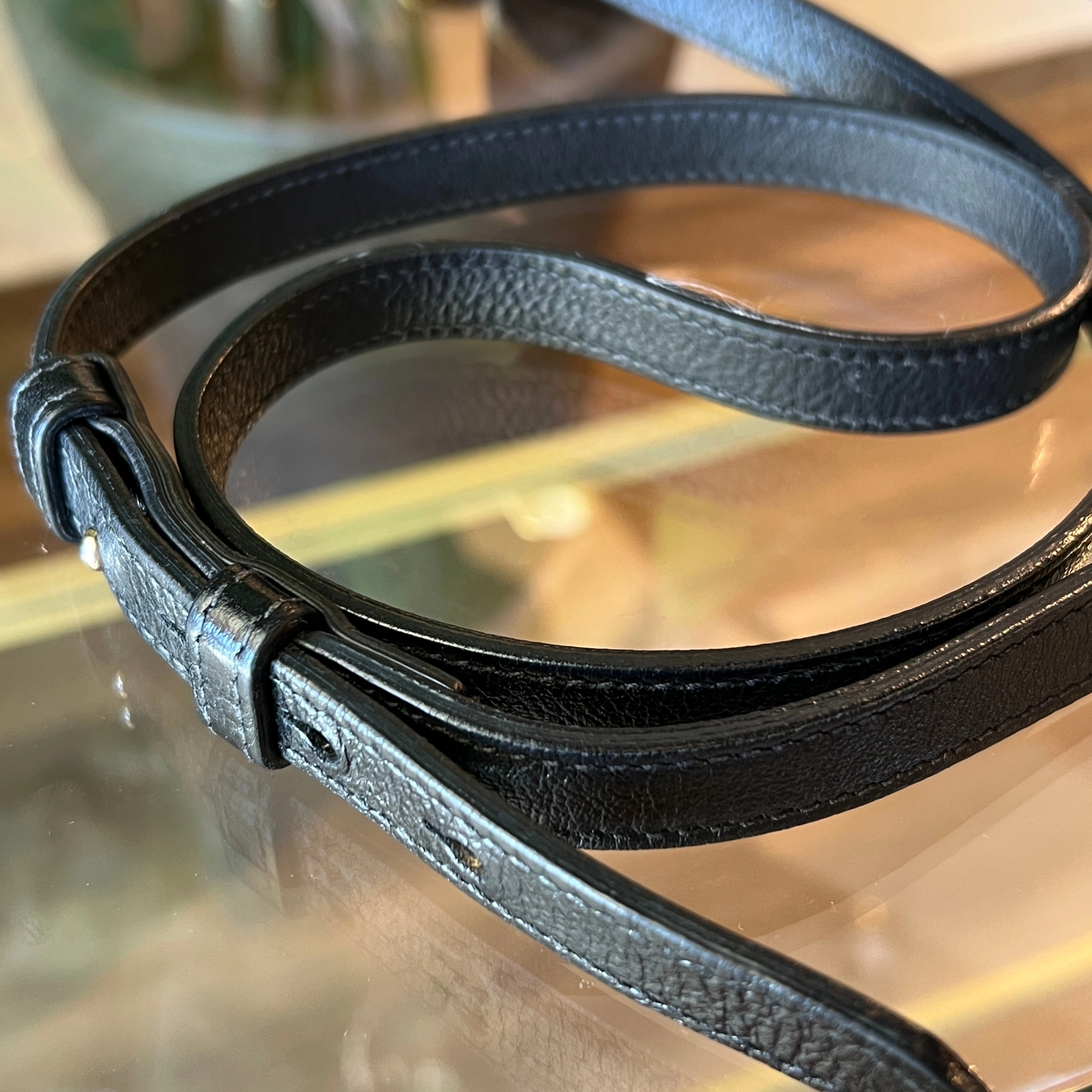 GUCCI Marmont Small Monogram Canvas Crossbody Bag