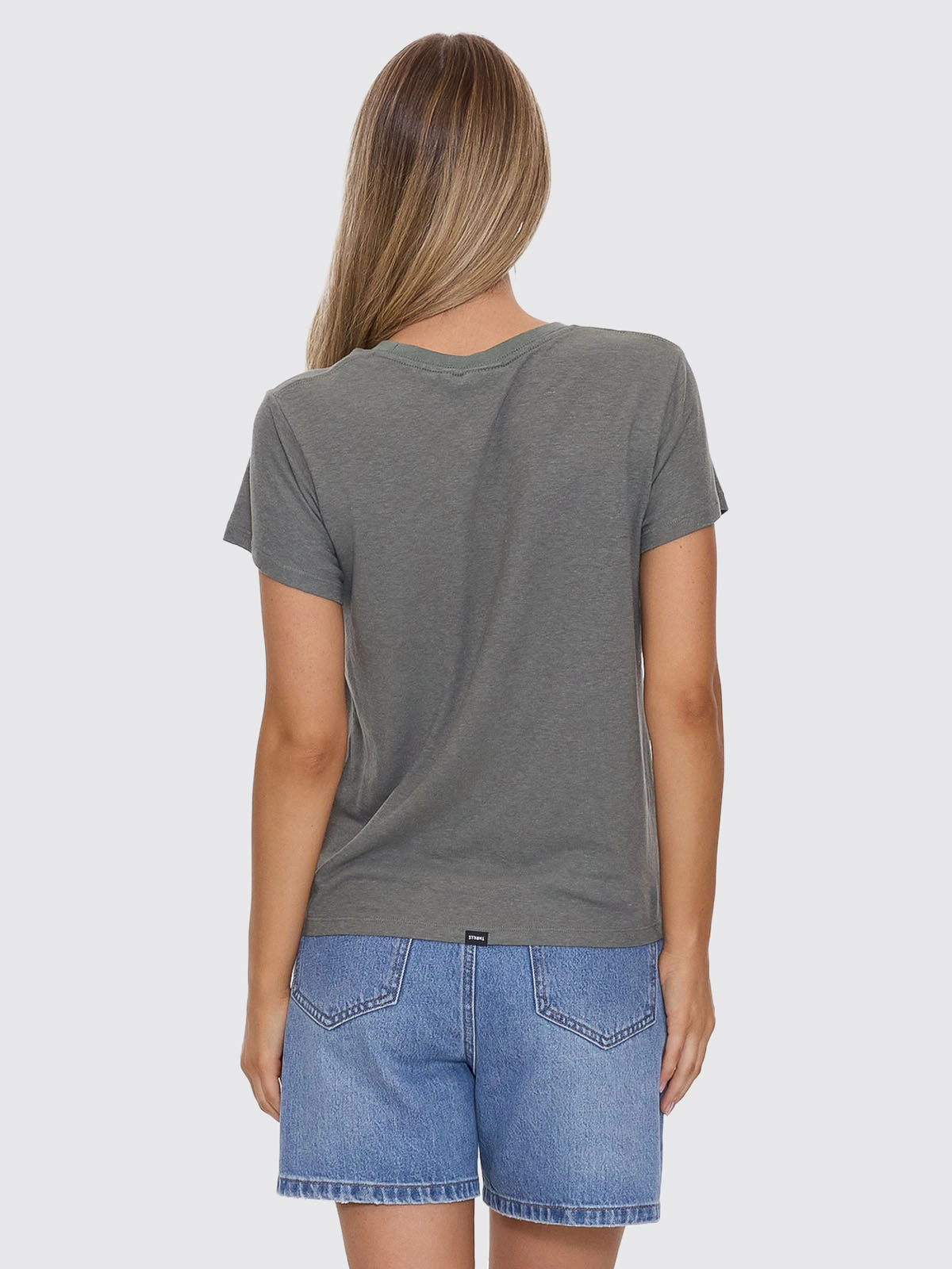 Hemp Everyday Tee - Green Smoke