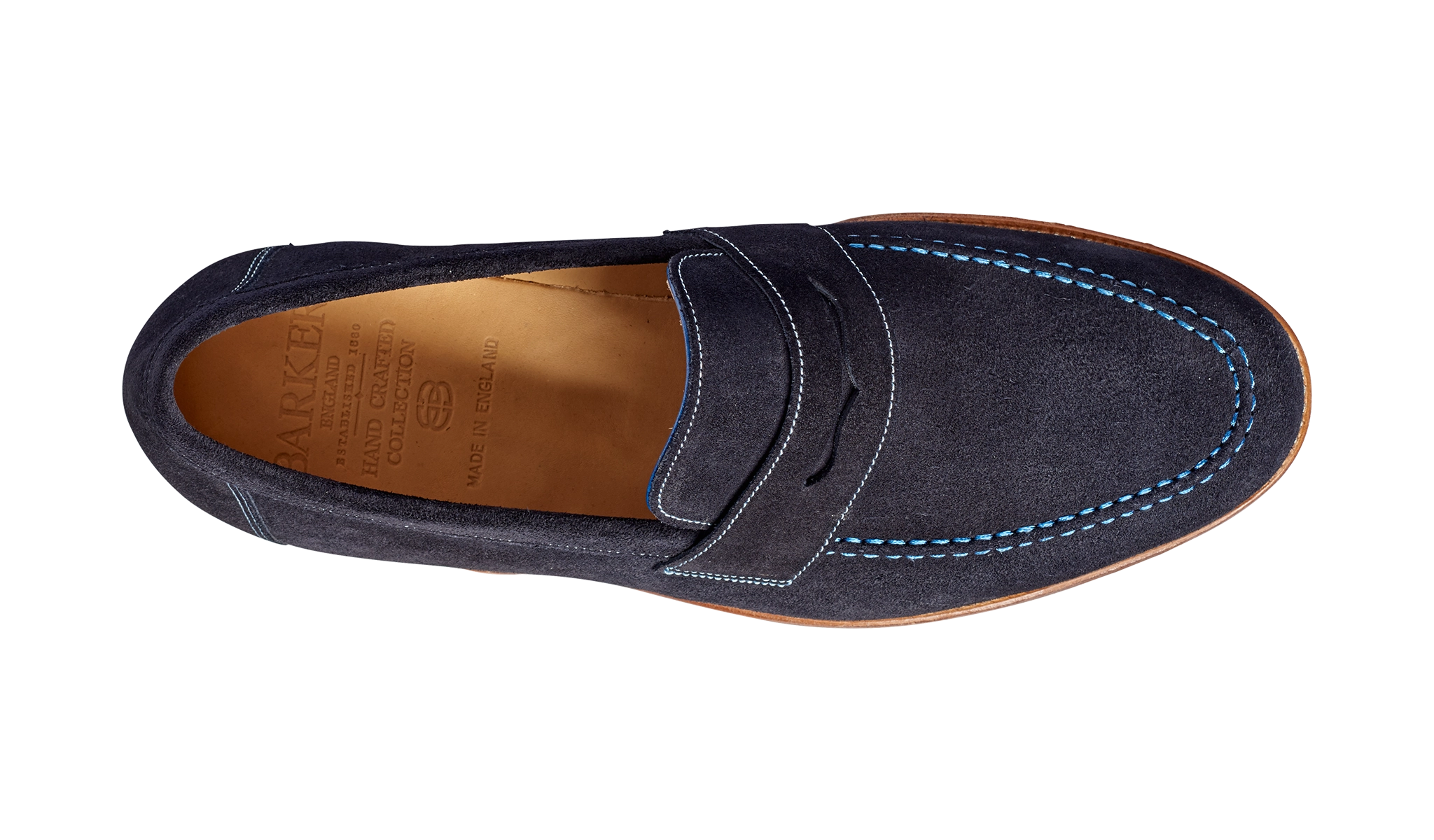 Jevington - Dark Navy Suede