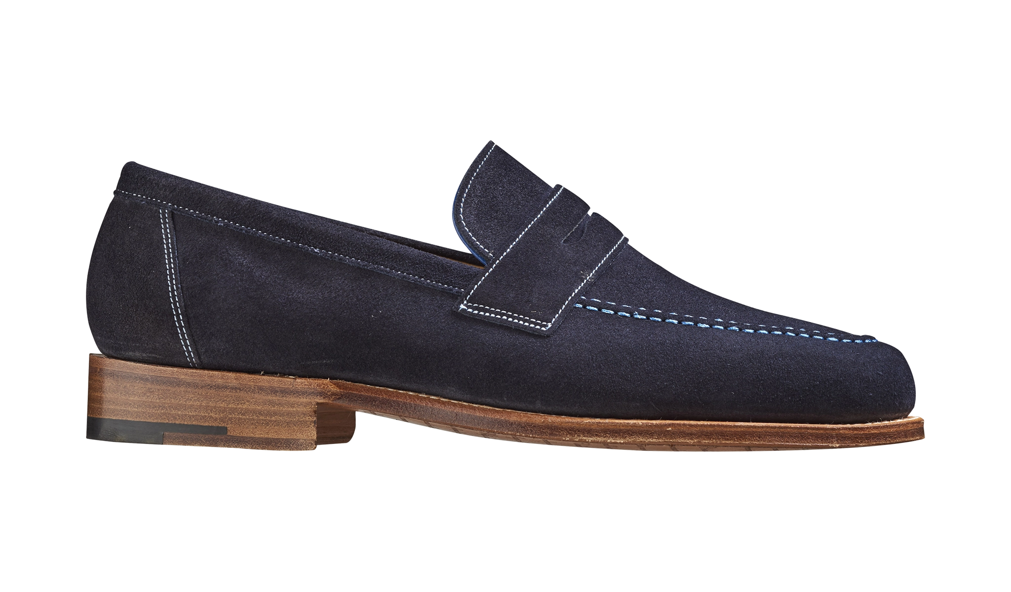 Jevington - Dark Navy Suede