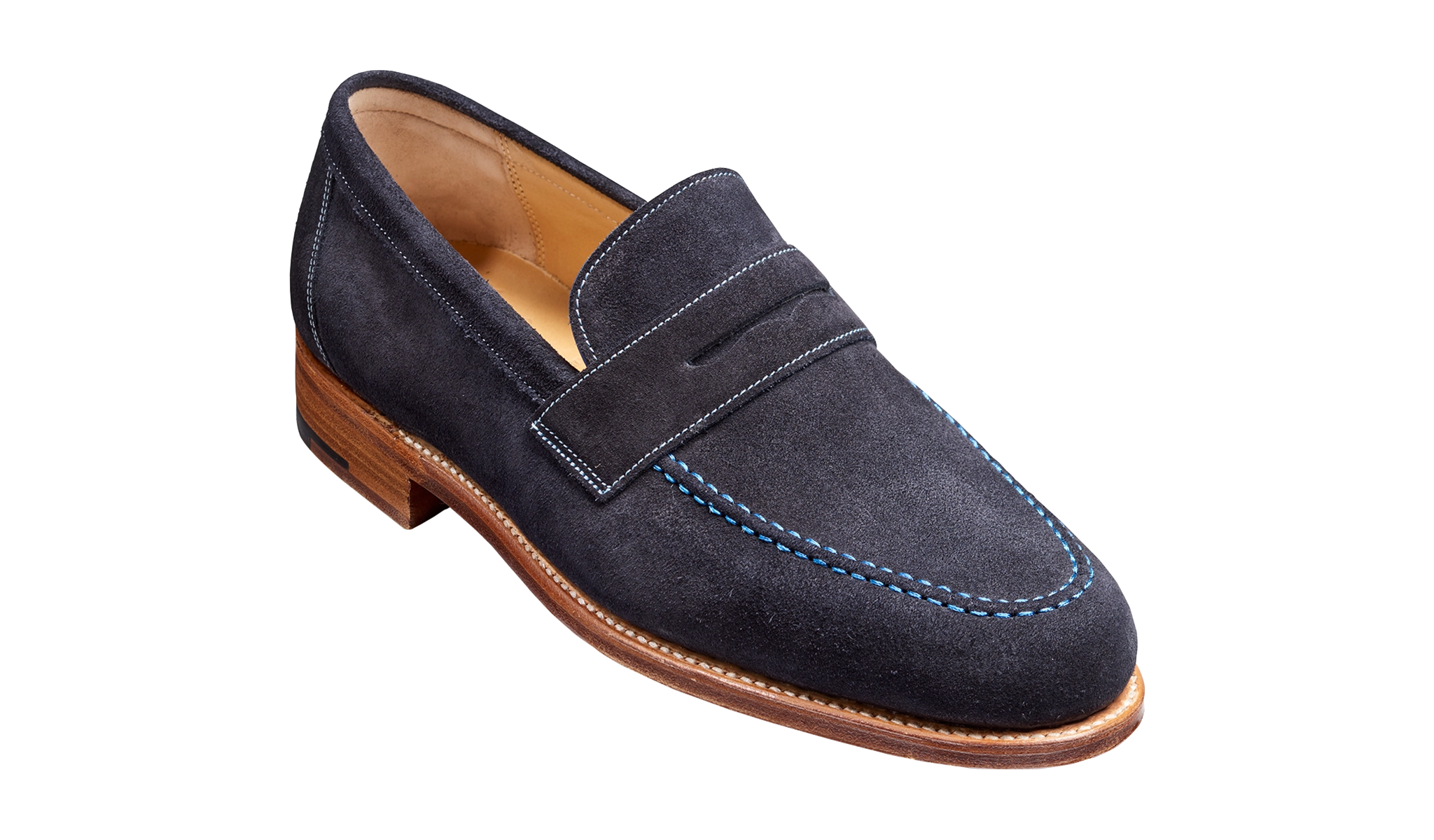 Jevington - Dark Navy Suede