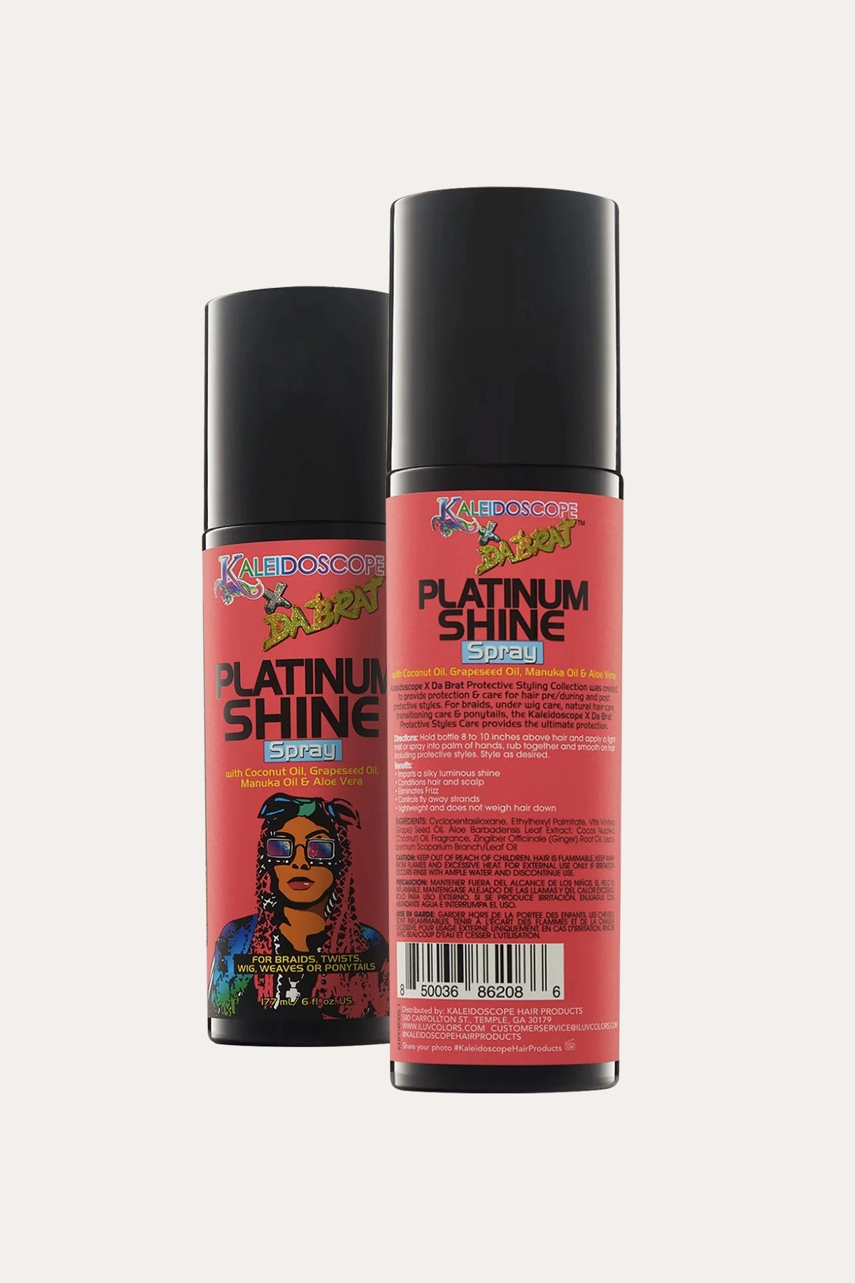 KALEIDOSCOPE DA BRAT PLATINUM SHINE SPRAY 6oz