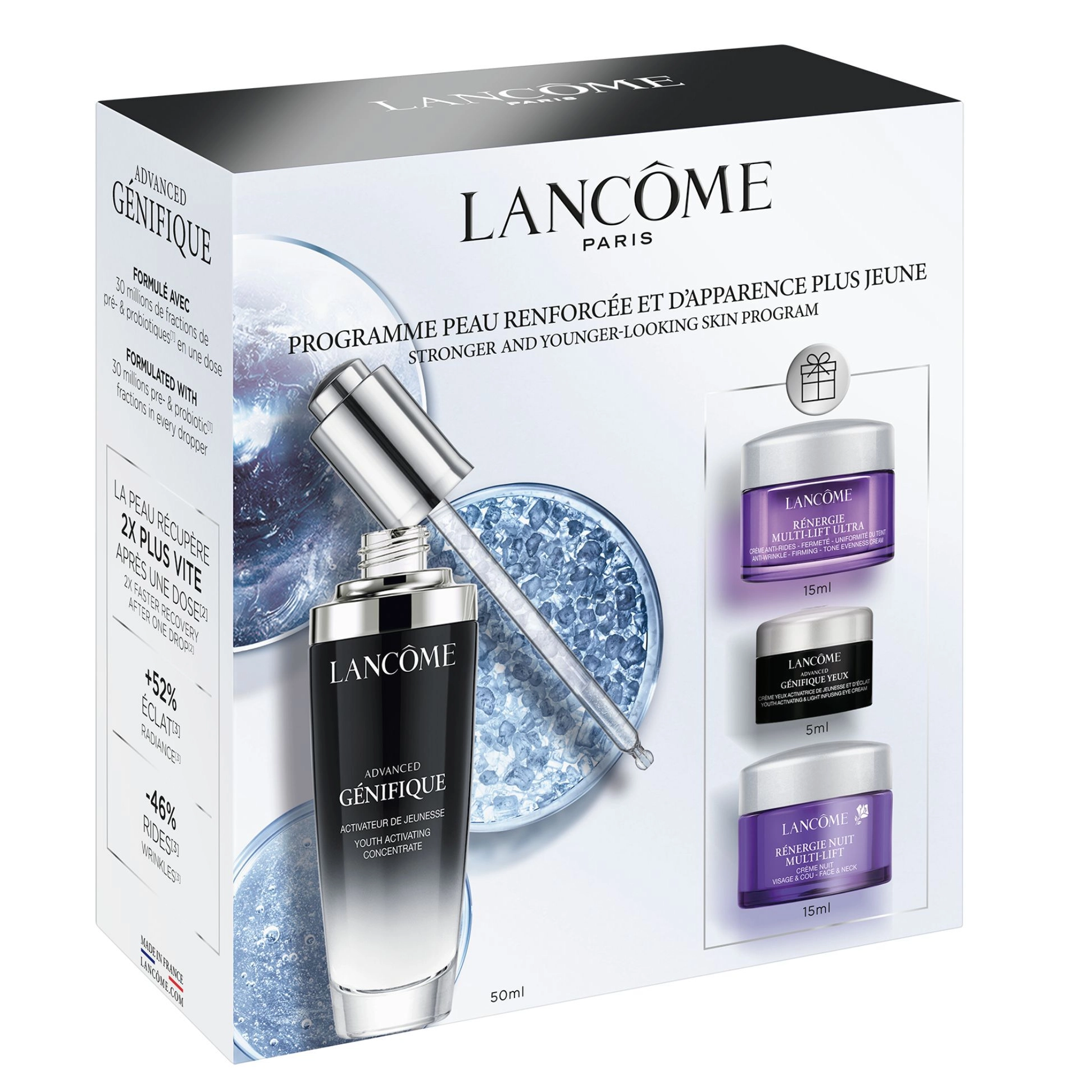 Lancome Advanced Genifique Serum 50ml 4 Piece Gift Set