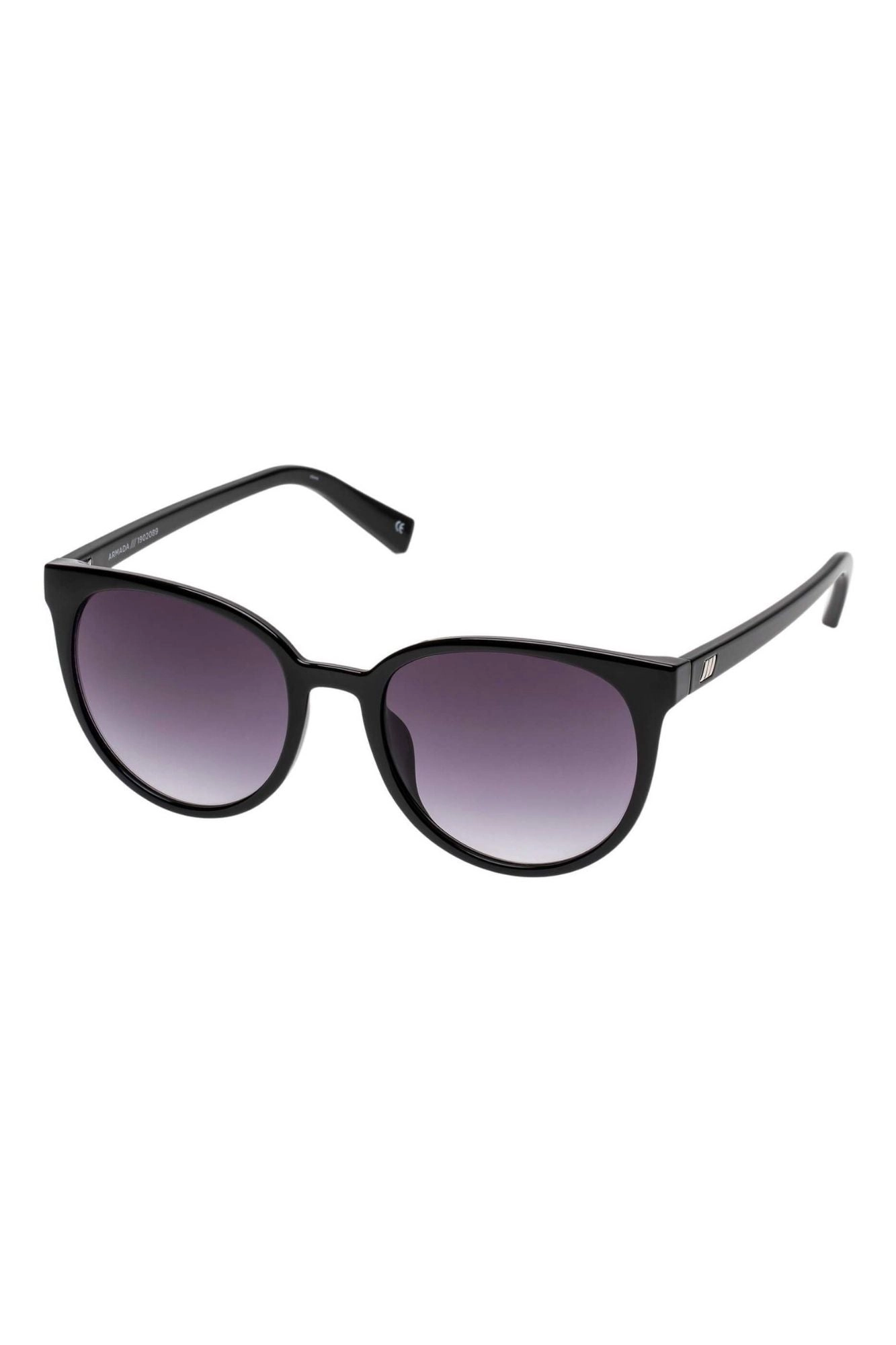 Le Specs Armada Black Smoke Grad