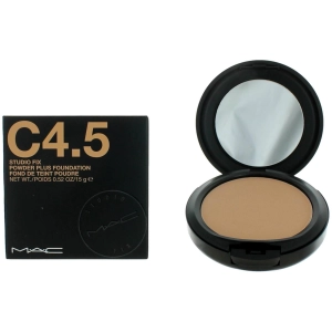 MAC Women's Powder Plus Foundation - Studio Fix Long-Wearing, C4.5, 0.52 oz
