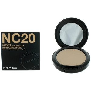 MAC Women's Powder Plus Foundation - Studio Fix Long-Wearing, NC20, 0.52 oz