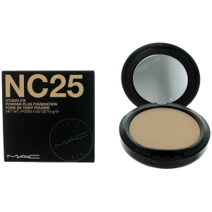 MAC Women's Powder Plus Foundation - Studio Fix Long-Wearing, NC25, 0.52 oz