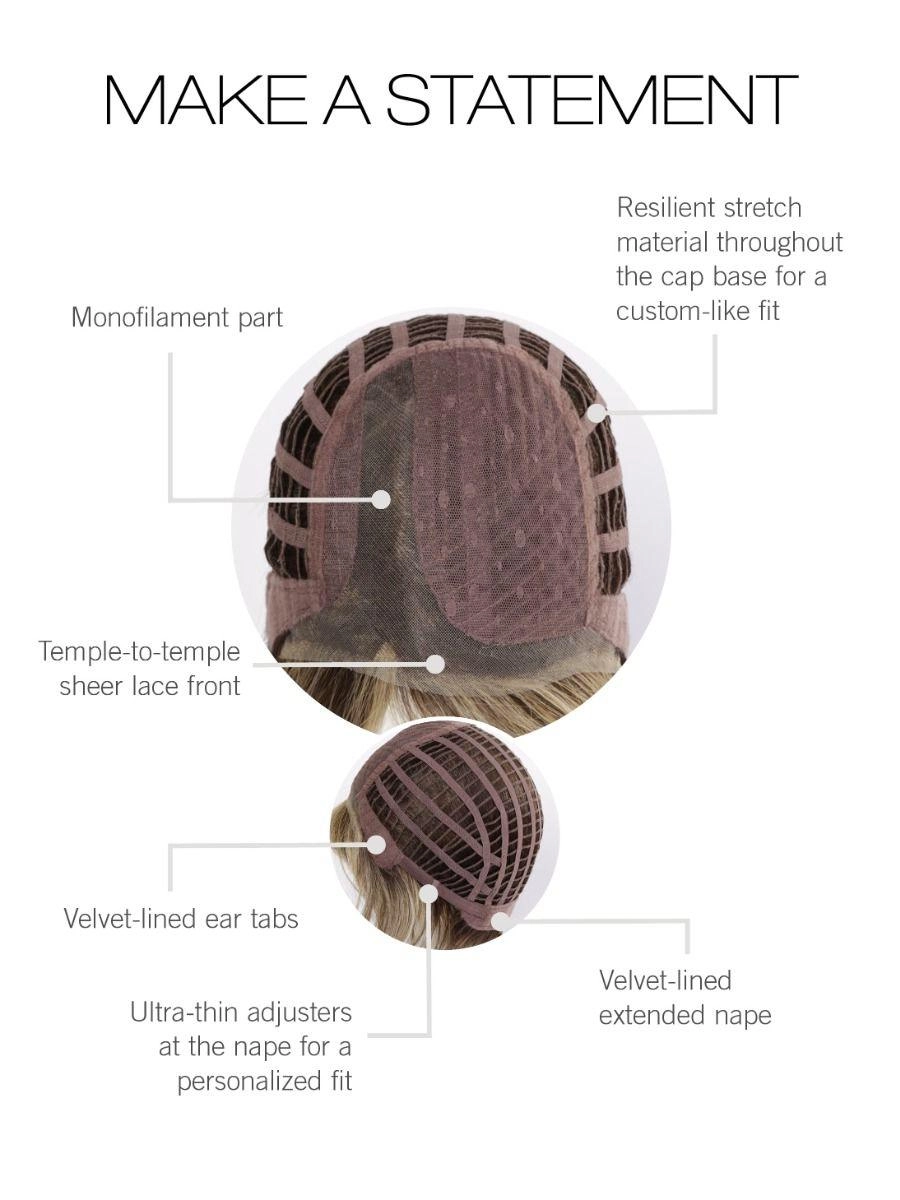Make a Statment Wig by Gabor | Heat Friendly Synthetic (Lace Front Mono)