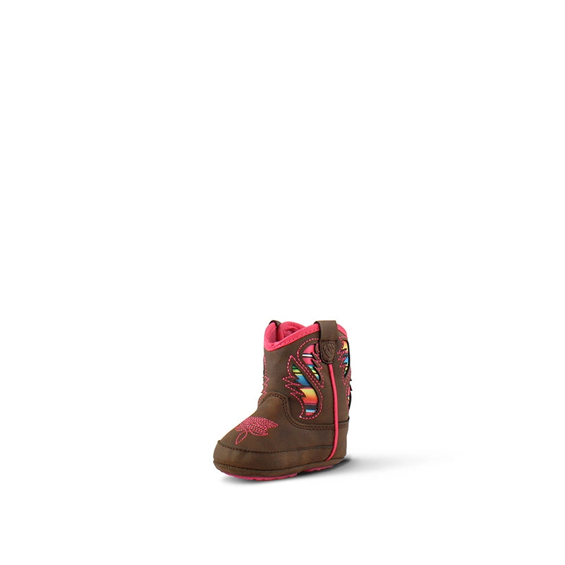 M&F Ariat Flora Style LIL' STOMPERS Infant Boots Brown A442001702