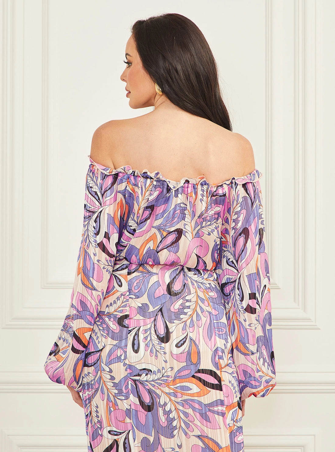 Marciano Pink Multi Luise Paisley Blouse
