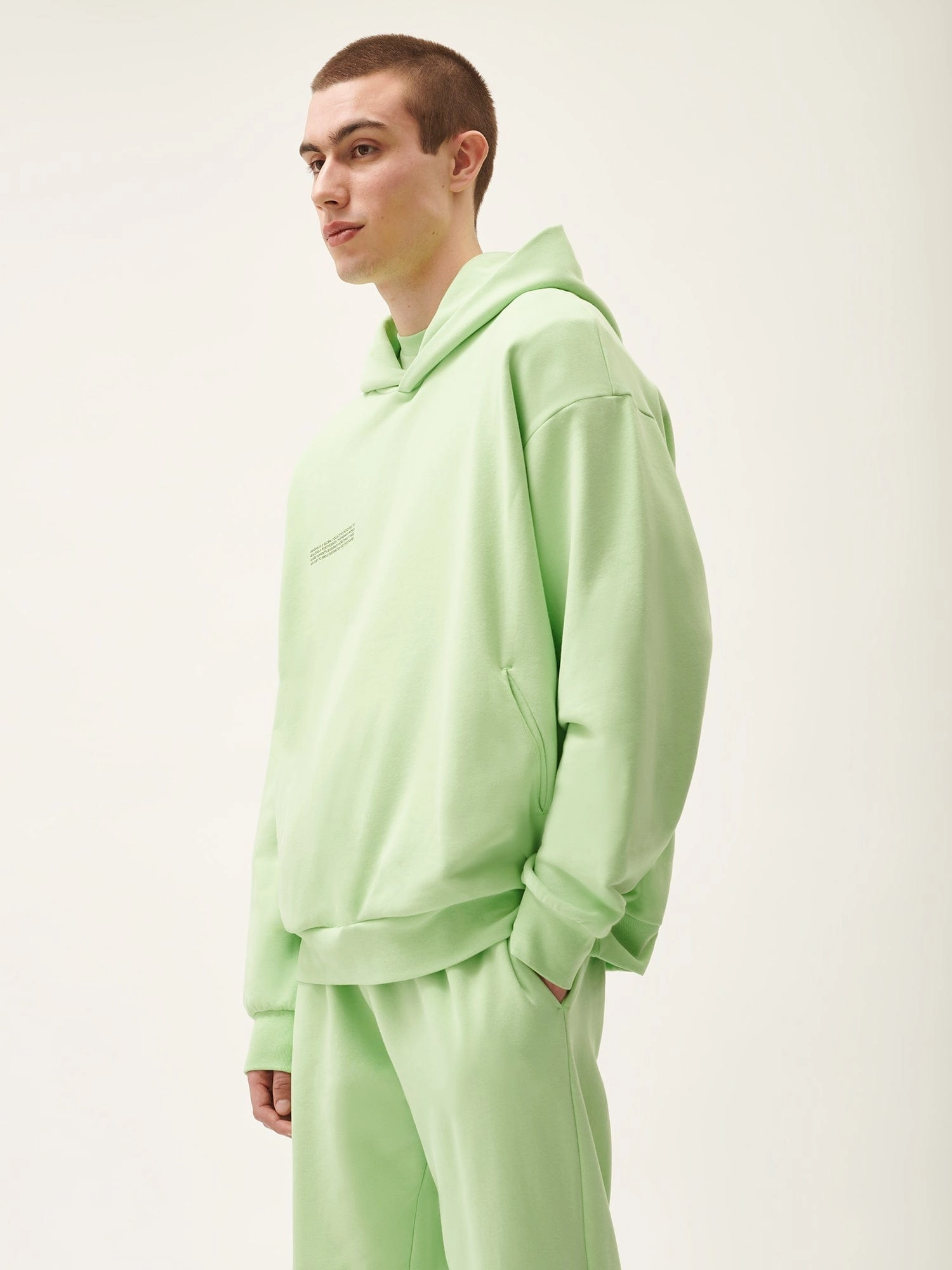 Mens 365 Midweight Hoodie—fennel green