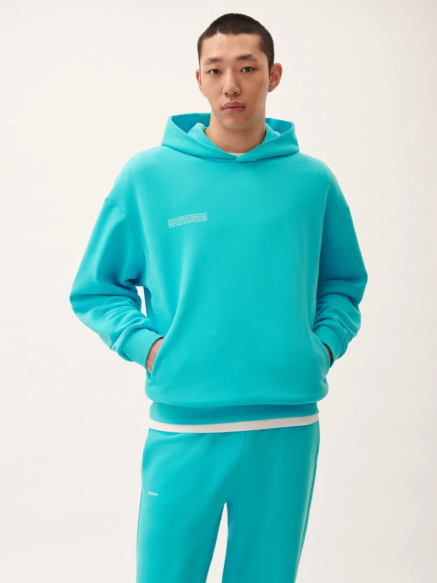 Mens 365 Midweight Hoodie—Ocean Turquoise